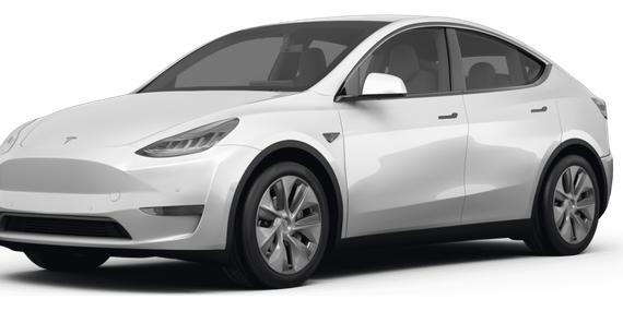 TESLA MODEL Y 2022 7SAYGDEE5NF428507 image
